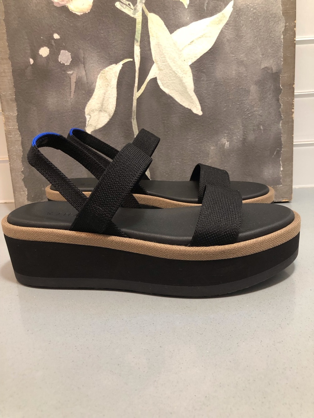 Rothy’s Platform Sandals sz 8